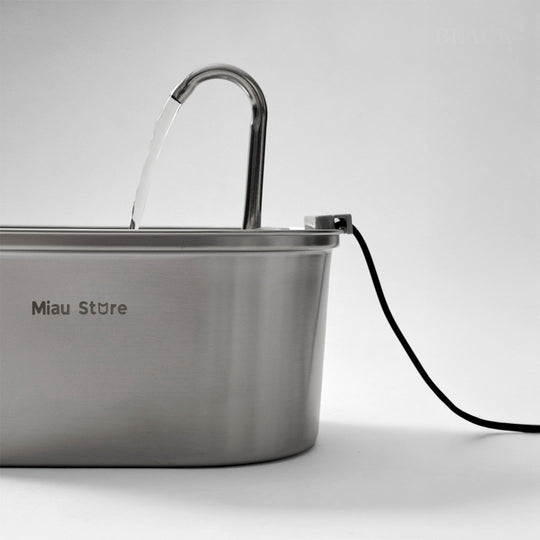 Comedouro Waller & Bebedouro Inox Flow