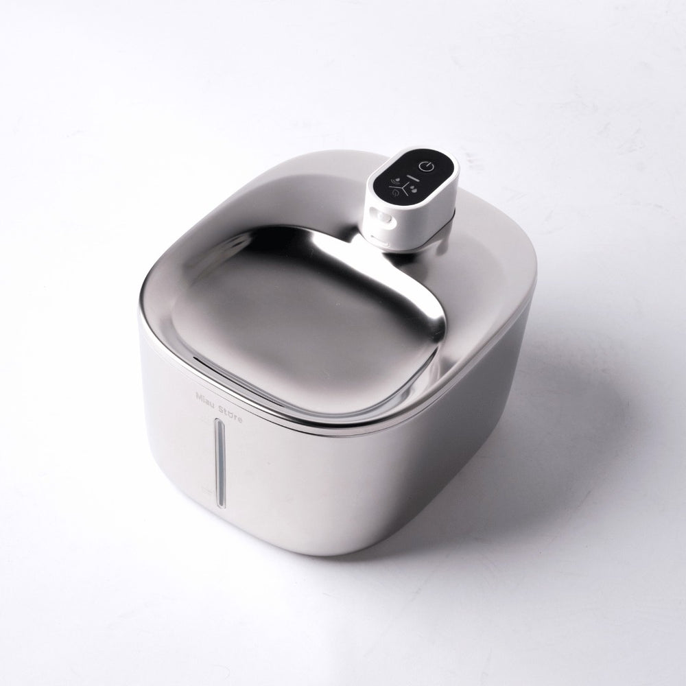 Fonte Wireless & Bebedouro Inox Flow