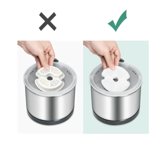 Refil Filtro Bebedouro Purr Water 100% Inox
