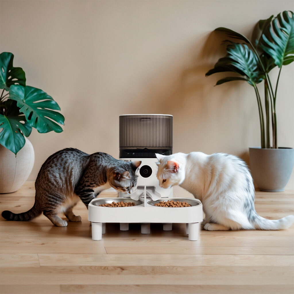 Comedouro Automático Para Gatos