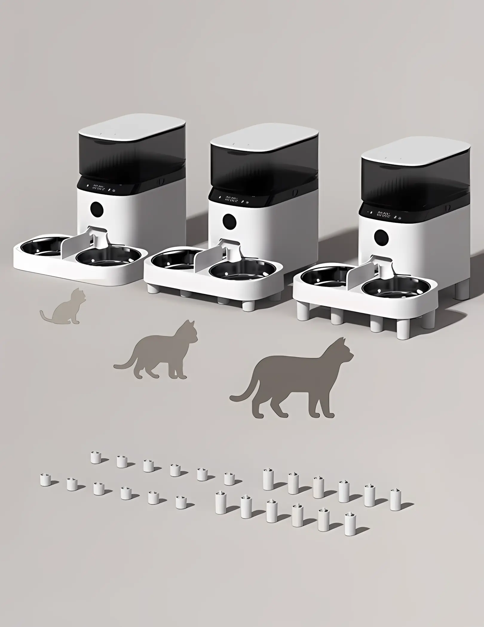 Comedouro Automatico Para Gatos Comedouro Elevado Para Gatos Comedouro Automatico Para Pets