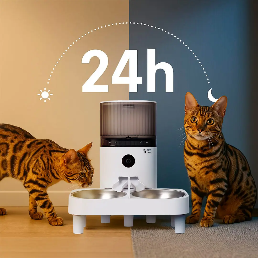 Comedouro Automatico Para Gatos 17